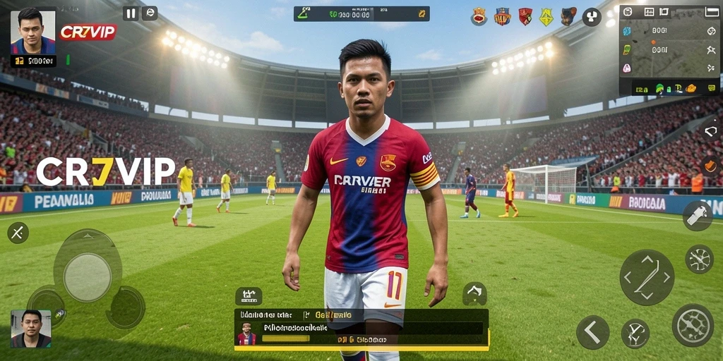 Screenshot utama CR7VIP menampilkan gameplay Idle yang seru dan menarik.