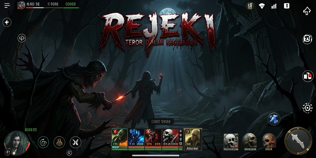 Gameplay menakutkan dan atmosfer mencekam di REJEKI.