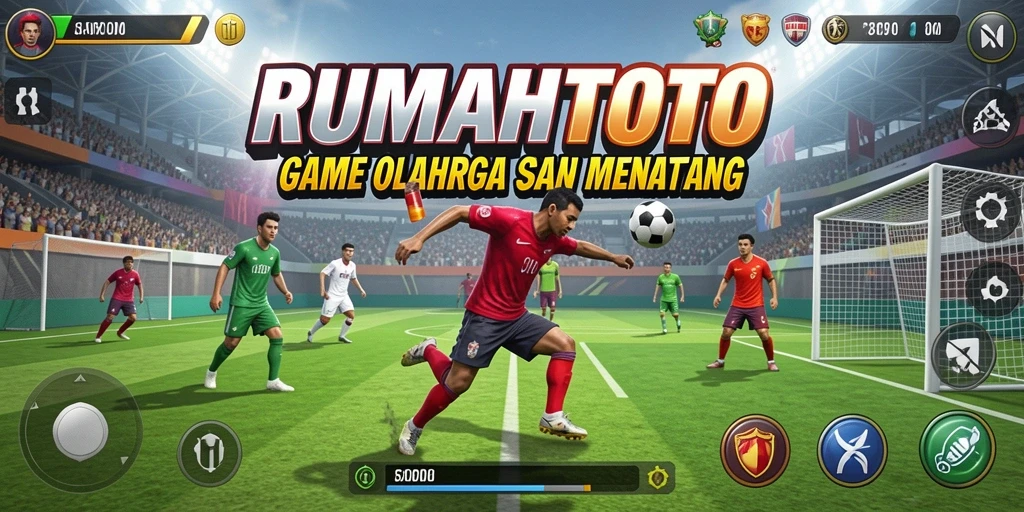 Tampilan gameplay RUMAHTOTO yang menarik dan dinamis.