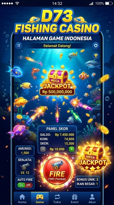 Screenshot dari katalog aplikasi d73 yang lengkap.